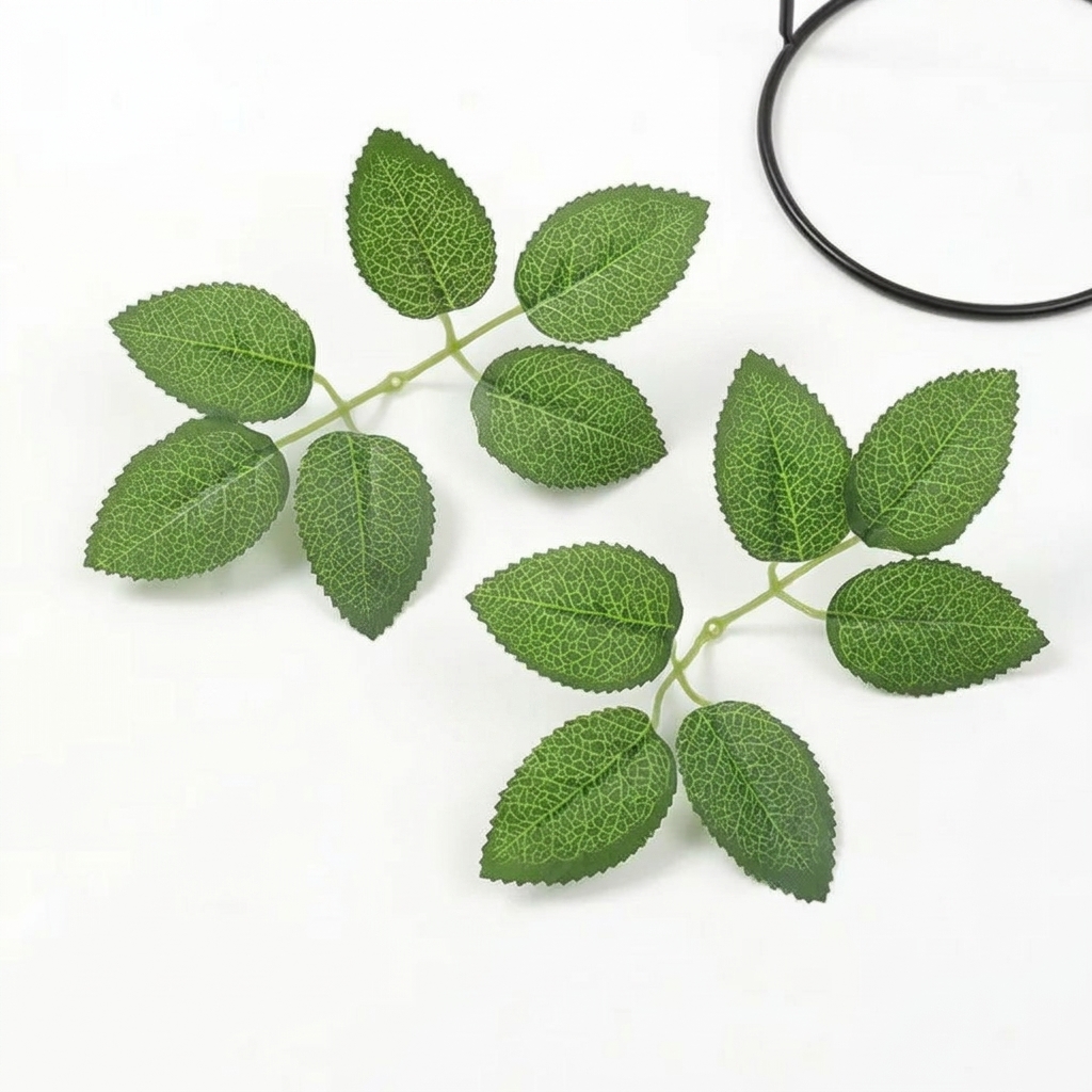 Daun Mawar Corak Panjang